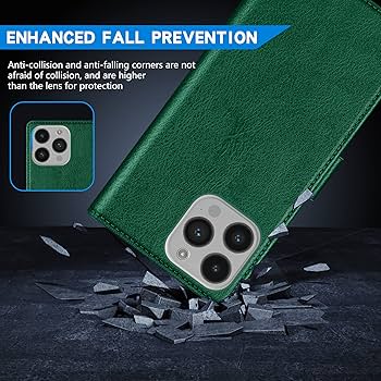 Amazon.com: ZZXX for iPhone 14 Pro Wallet Case with [RFID